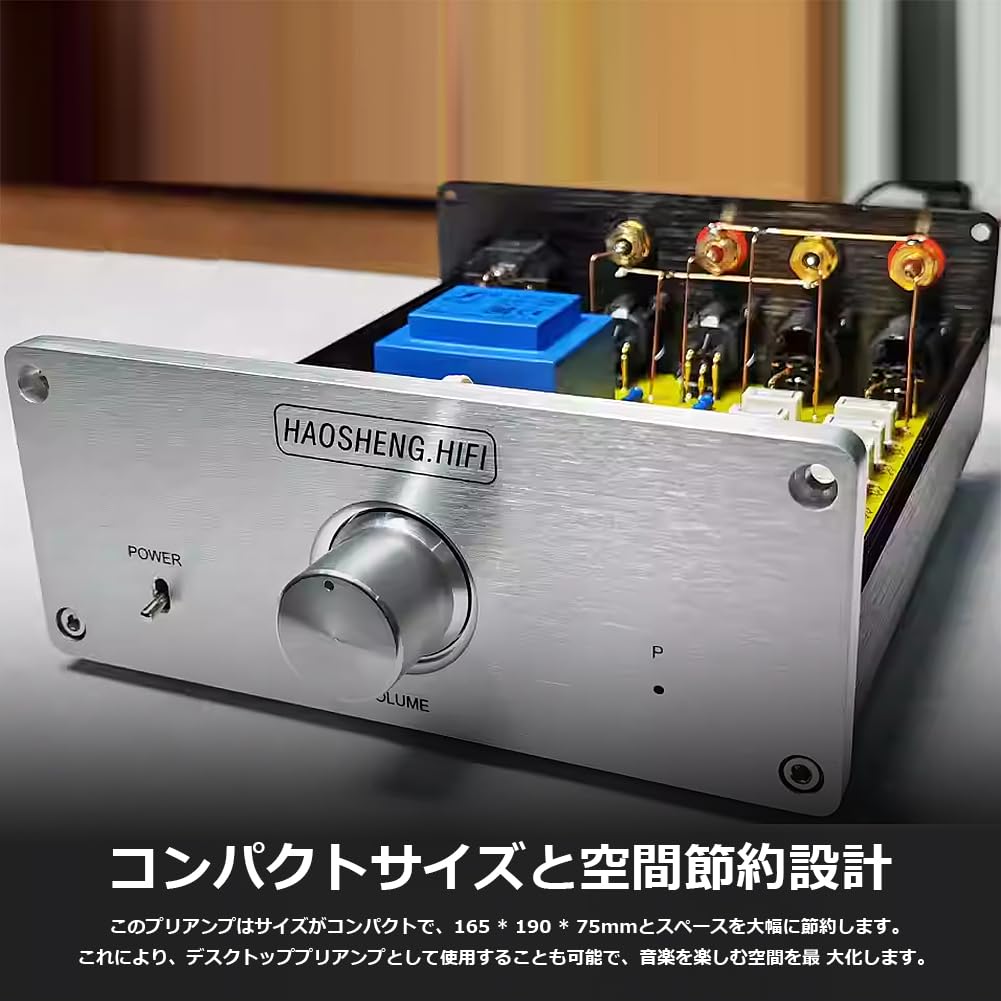 Amazon.co.jp: HiFi ステレオ オーディオ プリアンプ RCA/バランスXLR